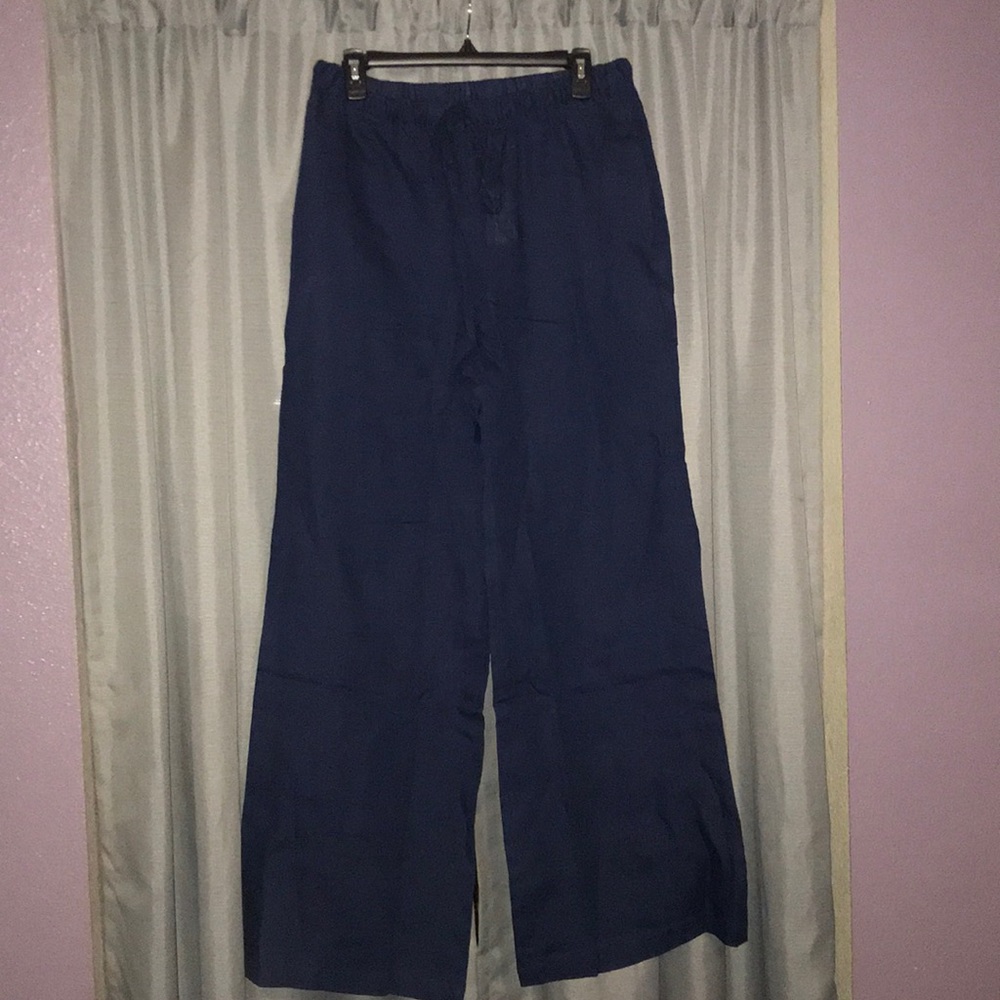 Navy Linen pants